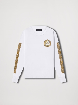 Camisetas Running Amiri Alchemy Frame Long Sleeve Hombre Blancas | 7539-NRFJP