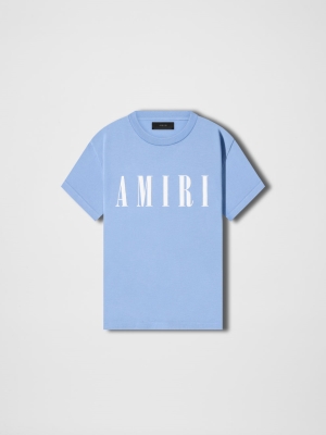 Camisetas Running Amiri Slim Mujer Rojas Azules | 1340-NKVGP