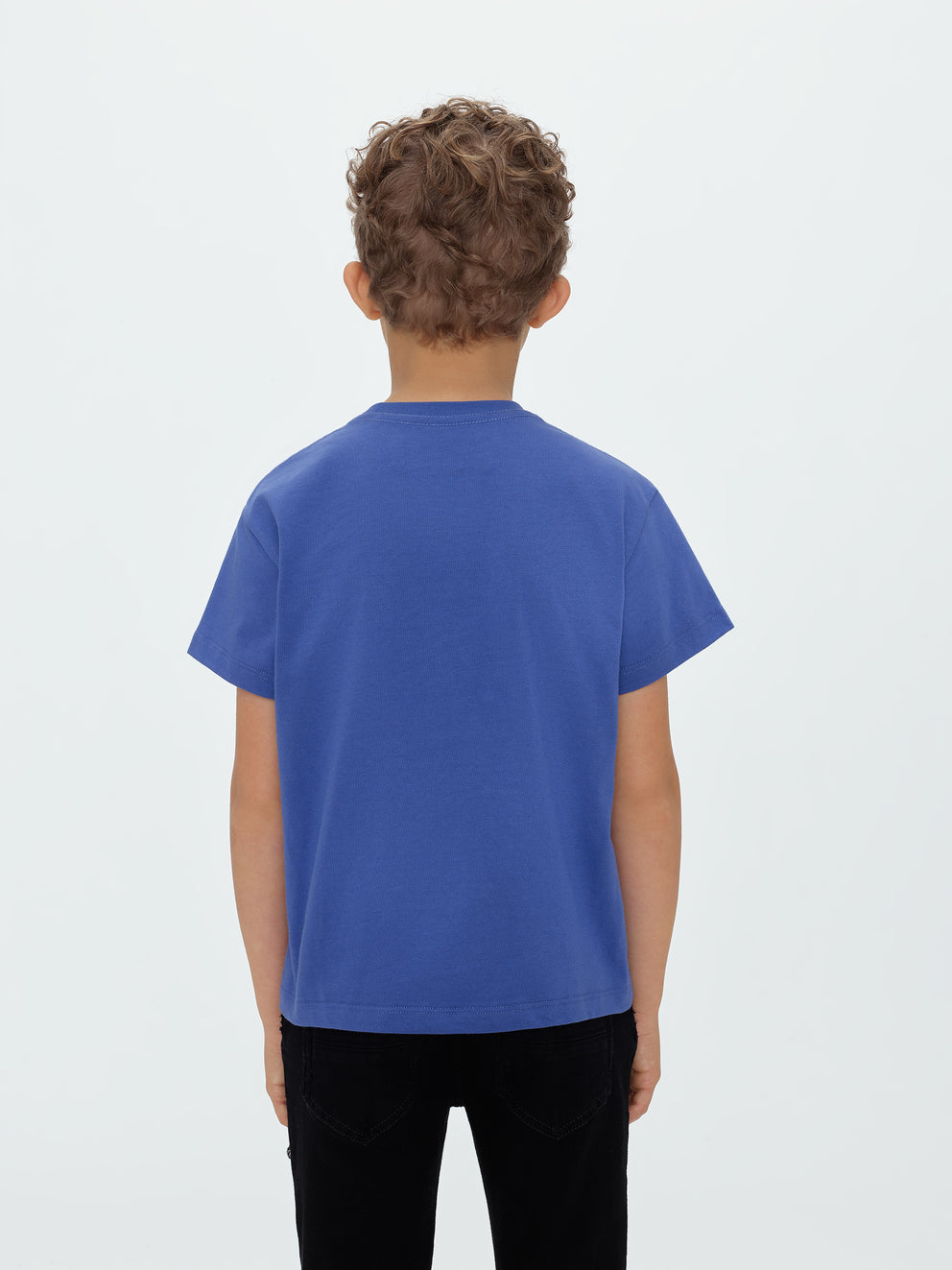 Camisetas Running Amiri 22 Niños Azules | 2185-YHPJF