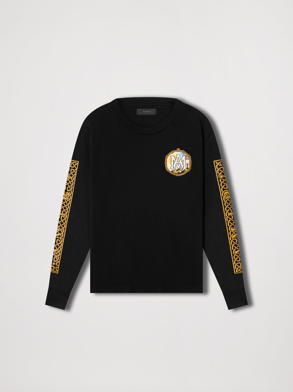 Camisetas Running Amiri Alchemy Frame Long Sleeve Hombre Negras | 6415-RTBVS