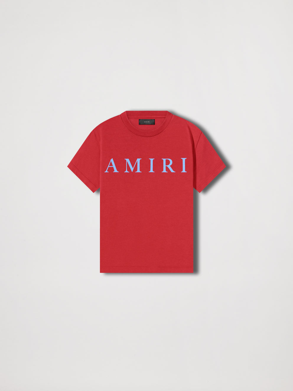 Camisetas Running Amiri Core Logo Niños Rojas | 0645-QOTIY