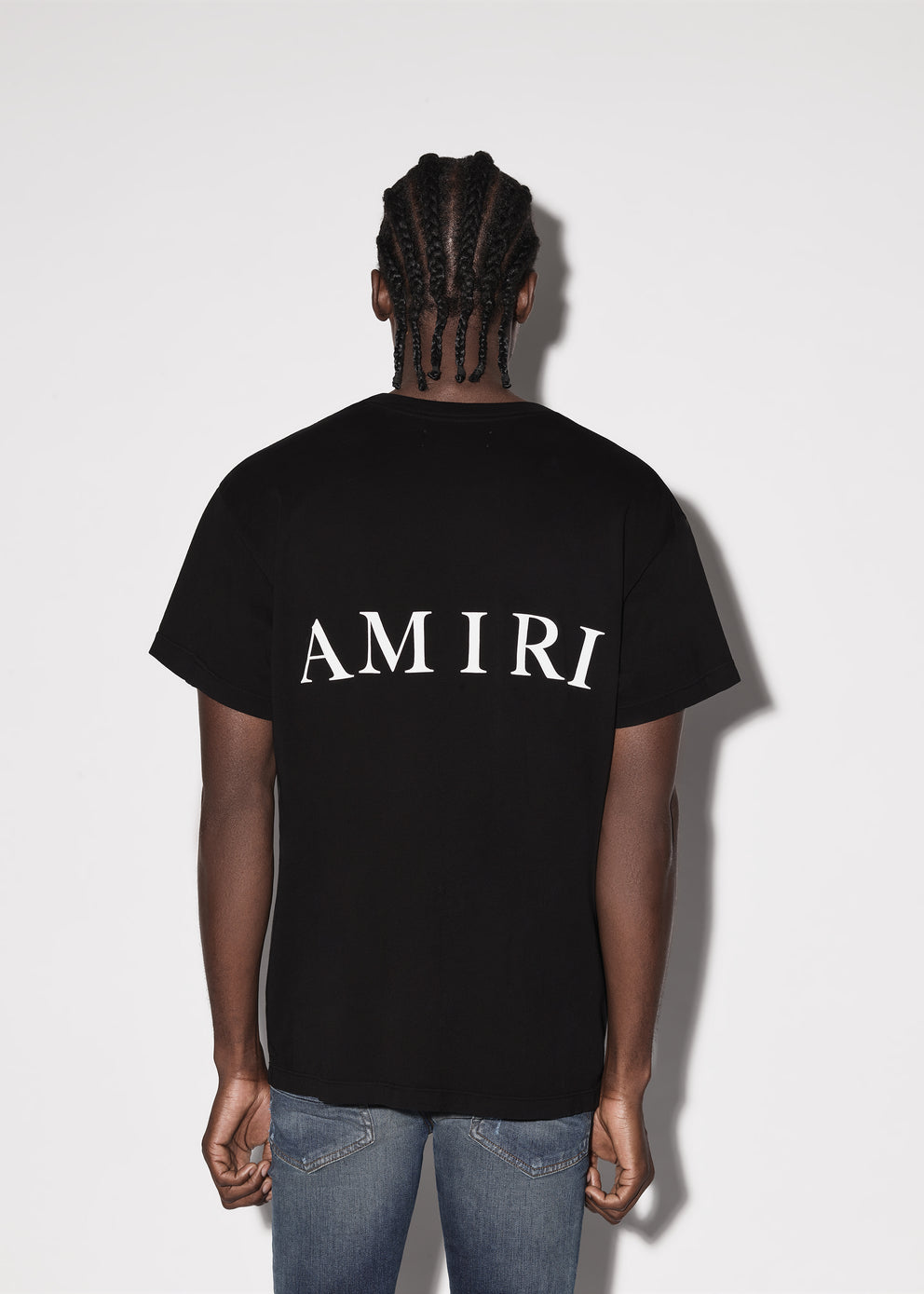 Camisetas Running Amiri M.A. Core Logo Hombre Negras | 5946-DOXJC