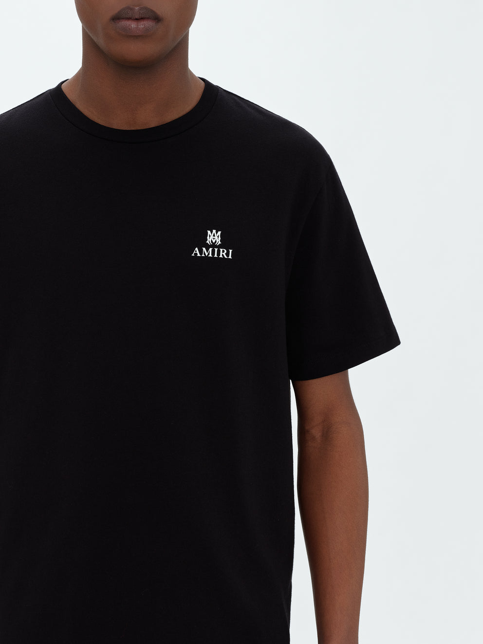 Camisetas Running Amiri Micro M.A. Bar Hombre Negras | 5162-QAYWD