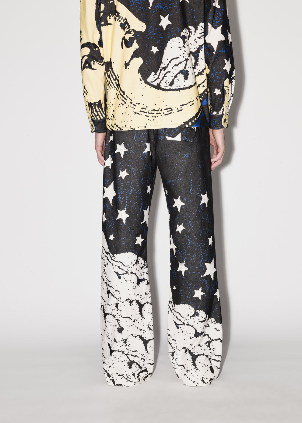 Pantalones Amiri Crescent Moon Pajama Pant Hombre Multicolor | 2960-NMJDU
