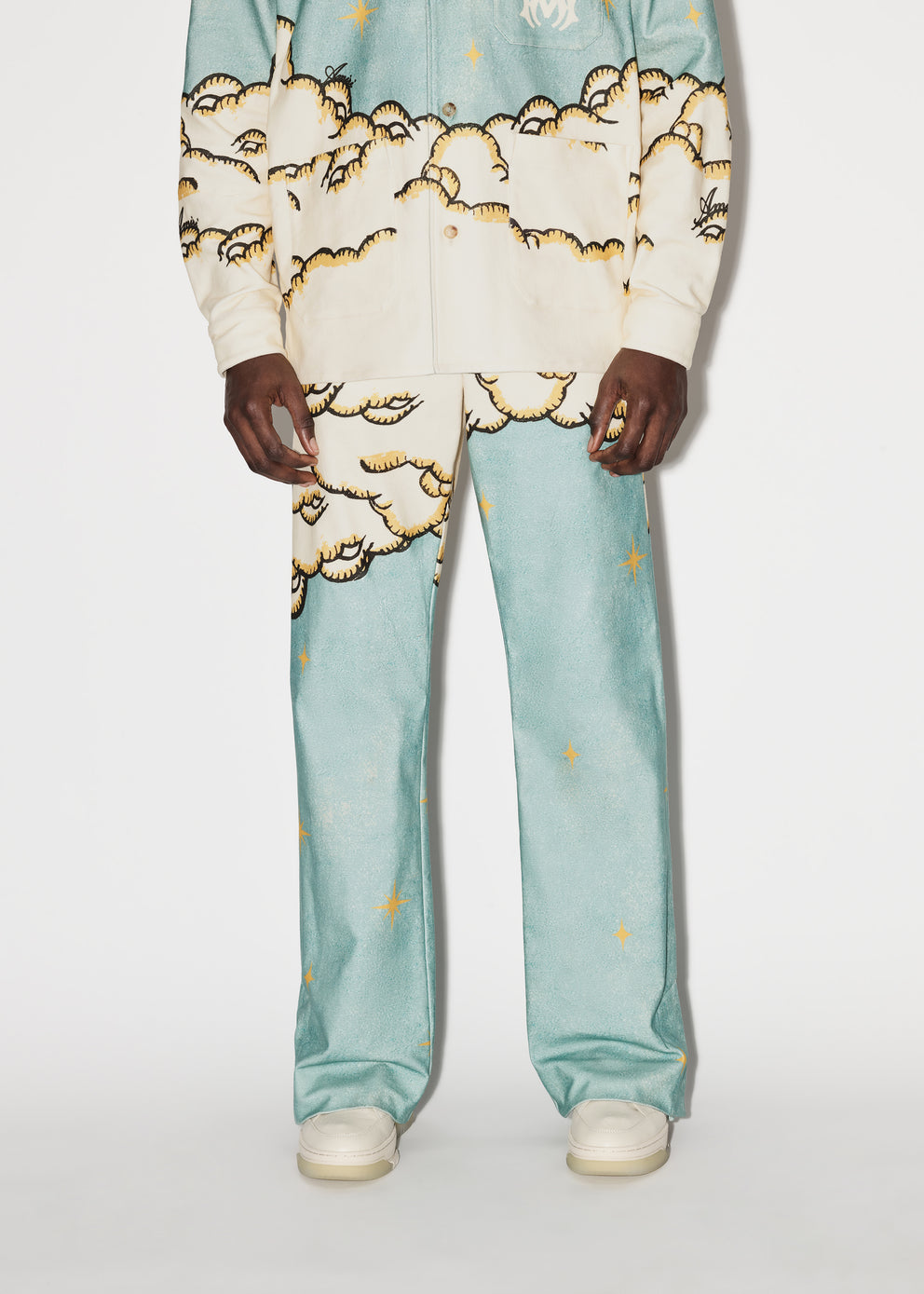 Pantalones Amiri Sunscape Pj Hombre Multicolor | 6704-MHLBQ